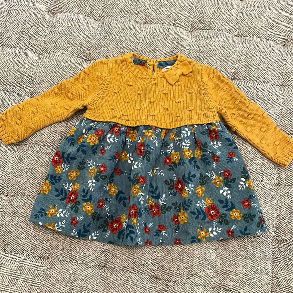 Cupcakes and Cashmere beautiful fall dress size 3-6 mths